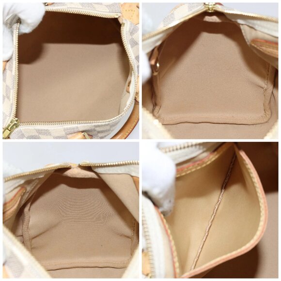 LOUIS VUITTON Damier Azur Speedy 25 Hand Bag N41534 LV Auth 143957V - Picture 15 of 16